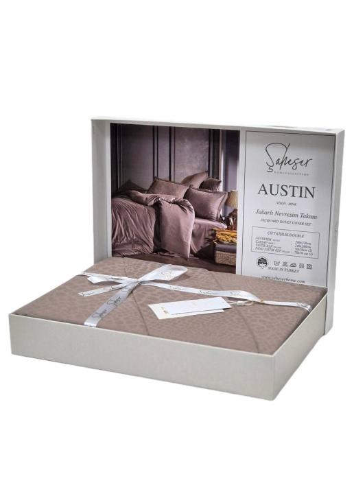Постільна білизна Saheser Austin (Бежевий, 200х220)