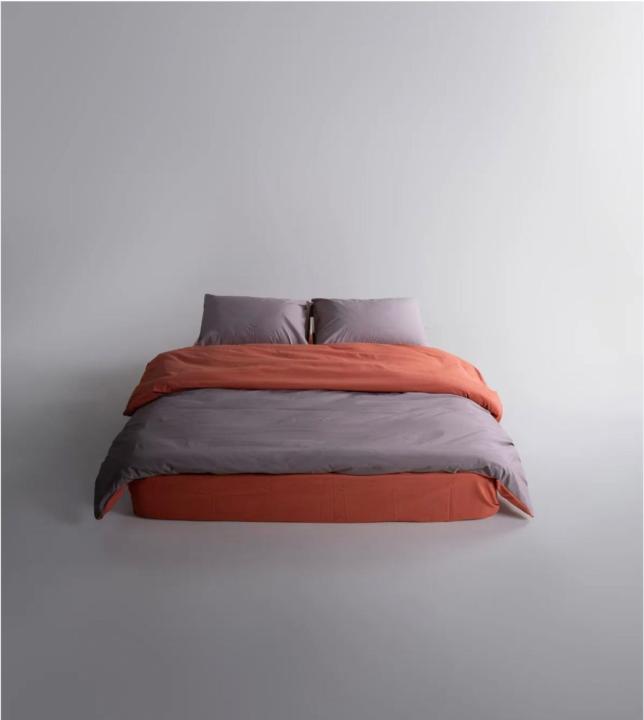 Постільна білизна Limasso Daily (Теракот -сірий, 200х220)