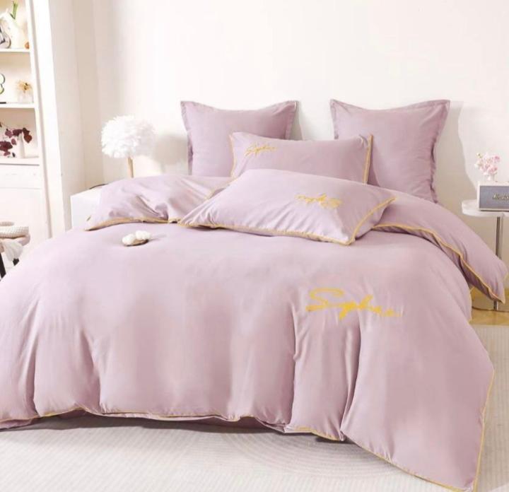 Постільна білизна Talo (Світло фіолетовий, 200х220)