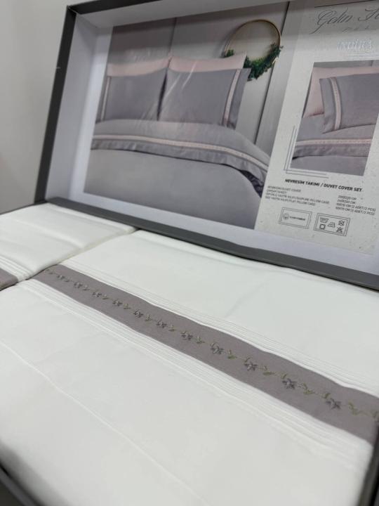 Постільна білизна Gelin Home Indira (Кремовий, 200х220)