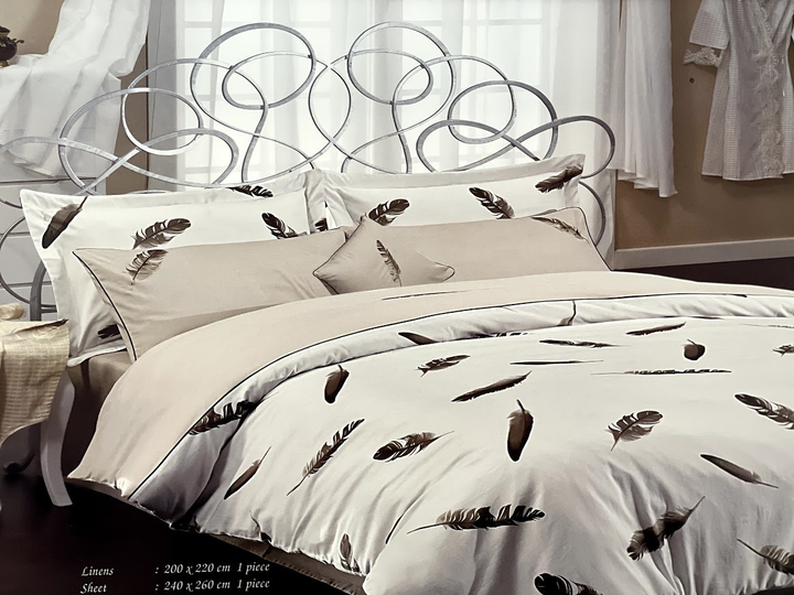 Постільна білизна Maison D'or Plumes (Бежевий, 200х220)