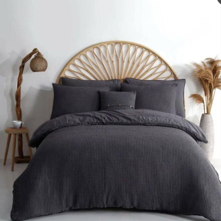 Постільна білизна Limasso Bassin Vintage (Сірий, 200х220)