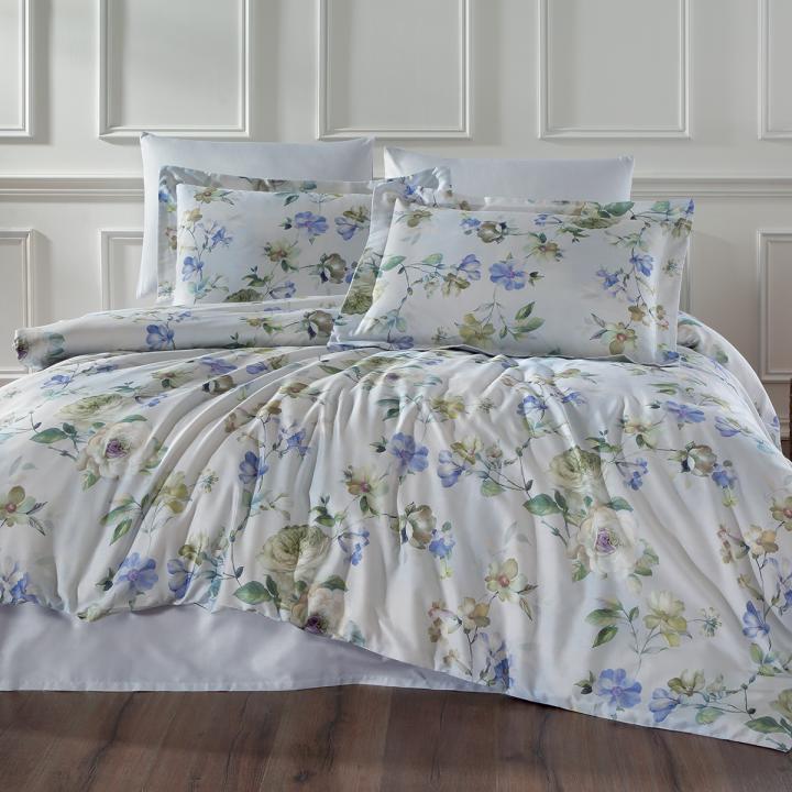 Постільна білизна Tivolyo Home сатин (Kleos, 200х220)