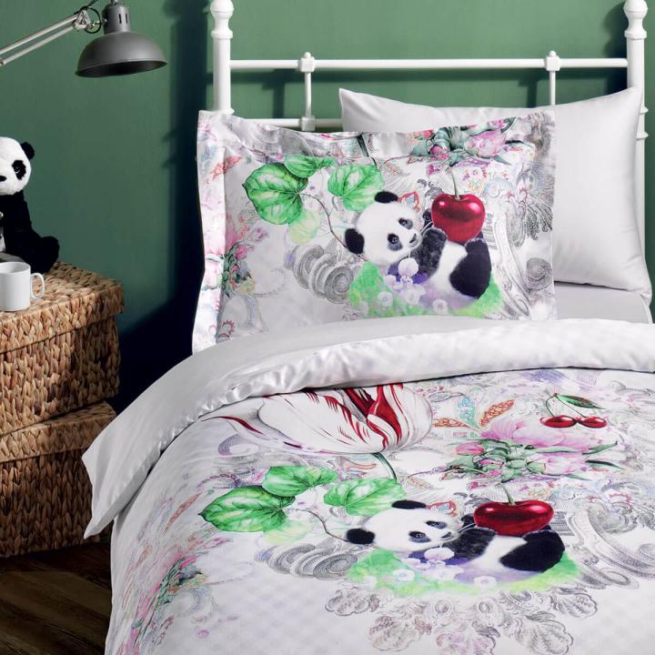 Постільна білизна Tivolyo Home Panda (Panda, 160х220)