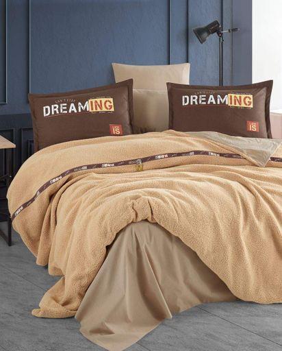 Постільна білизна зимова CLASY teddy (Бежевий)