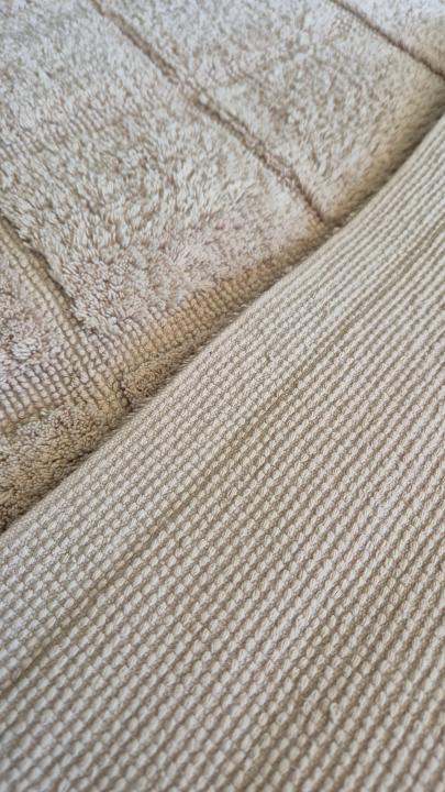 Килимки для ванни Maco Cotton Dama (Бежевий, 60х100 / 50х60)