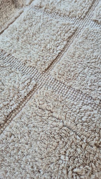Килимки для ванни Maco Cotton Dama (Бежевий, 60х100 / 50х60)
