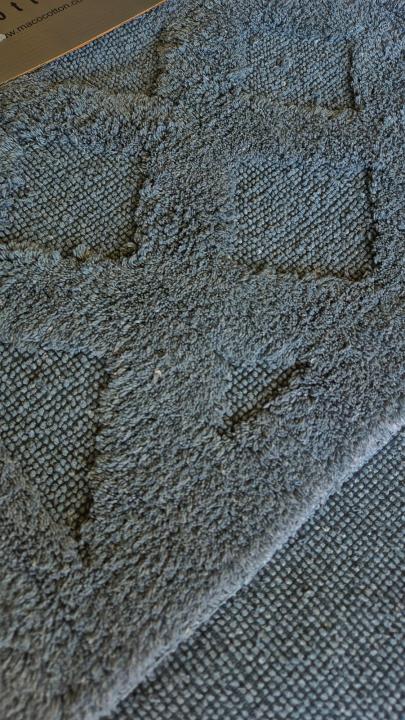 Килимки для ванни Maco Cotton Taftinc Baclava (Антрацит, 60х100 / 50х60)