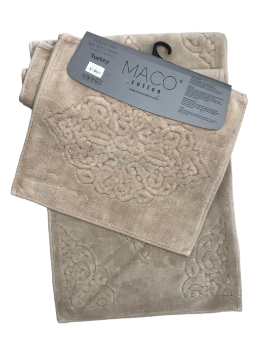Килимки для ванни Maco Cotton Ala (Бежевий, 60х100 / 50х60)