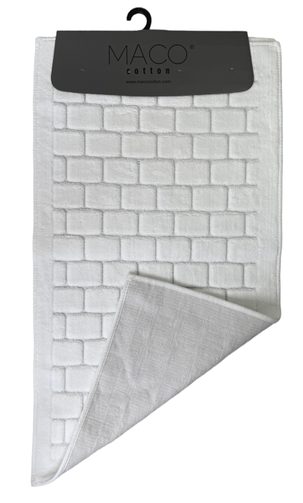 Килимки для ванни Maco Cotton Kiremit (Кремовий, 60х100 / 50х60)