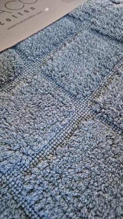 Килимки для ванни Maco Cotton Dama (Антрацит, 60х100 / 50х60)