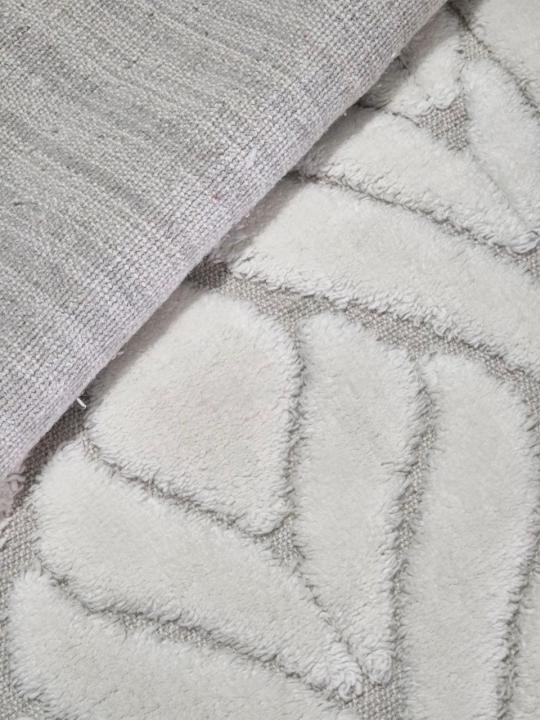 Килимки для ванни Maco Coton (Листок крем, 50х60/60х100)