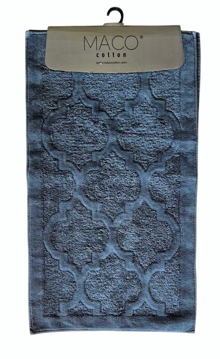 Килимки для ванни Maco Cotton Silvia (Антрацит, 60х100 / 50х60)