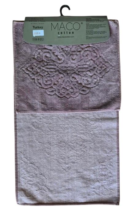 Килимки для ванни Maco Cotton Ala (Фіолетовий, 60х100 / 50х60)