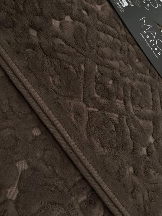 Килимки для ванни Maco Cotton (Luna коричневий, 100х60-1шт 50х60-1шт)