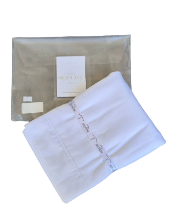 Дві наволочки Maison D'or (Білий, 50х70)