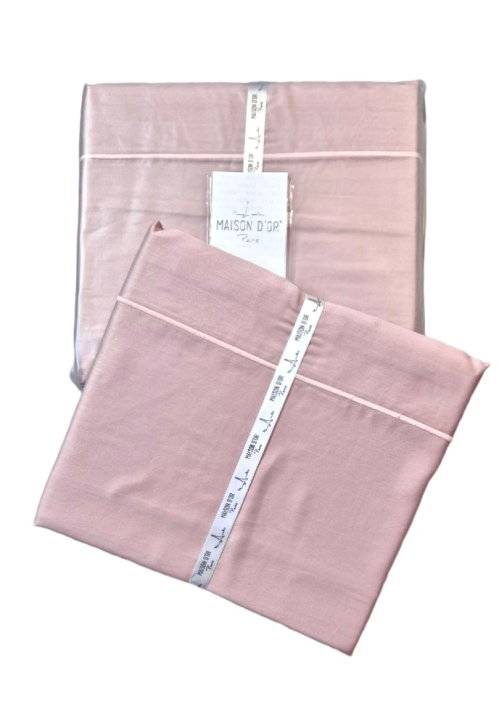 Простирадло  Maison D'or (Рожевий, 245х275)