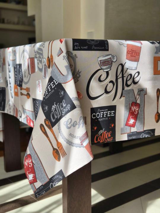 Скатертини водовідштовхуюча Спокуса сну (Кава, 125х175)