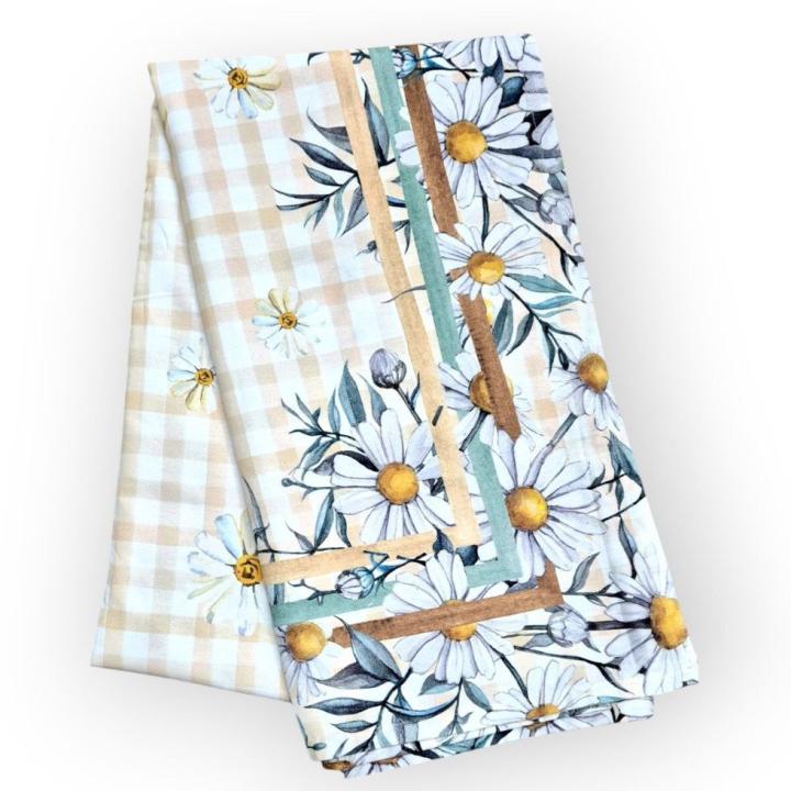 Скатертини Спокуса Сну digital print (Ромашка, 140х220)