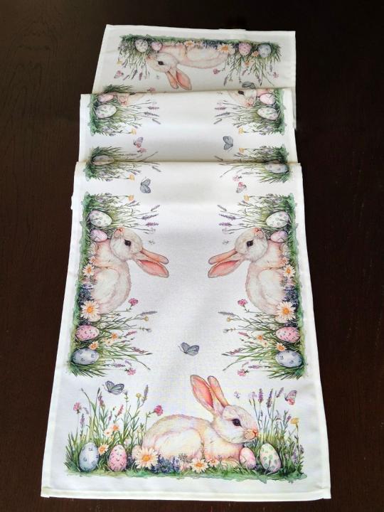 Скатертина Великодня (Зайчик в траві)