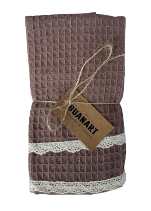 Набір кухонних рушників BUANART (Шоколадний, 40х60)