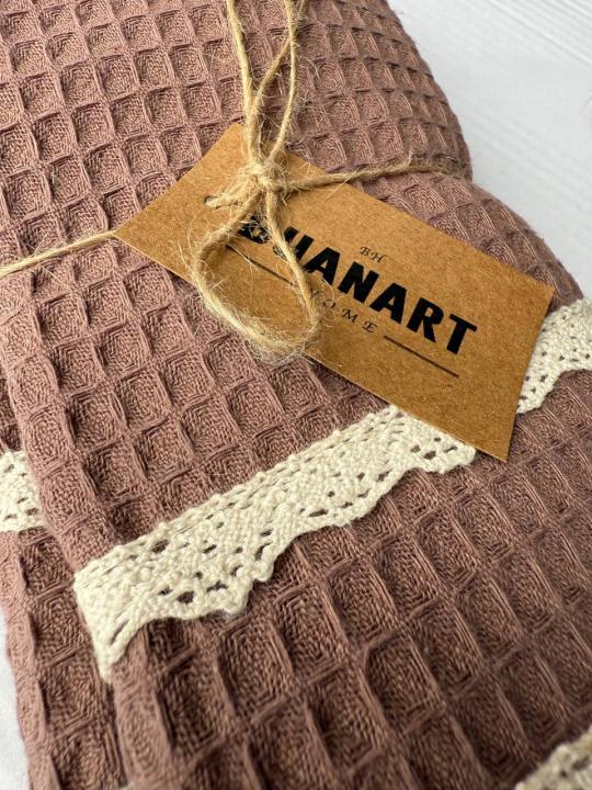 Набір кухонних рушників BUANART (Шоколадний, 40х60)