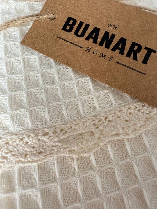 Набір кухонних рушників BUANART (Кремовий, 40х60)