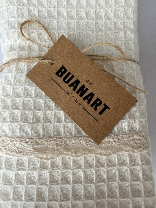 Набір кухонних рушників BUANART (Кремовий, 40х60)