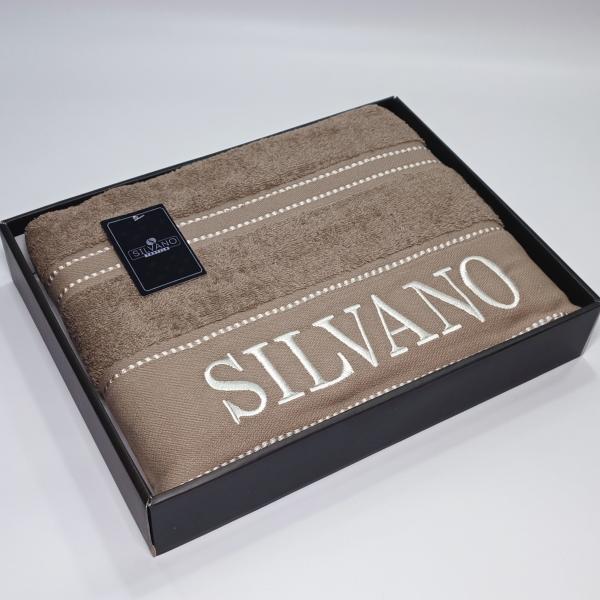 Рушник махровий Silvano (Бежевий, 100х150)