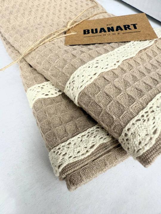 Набір кухонних рушників BUANART (Капучіно, 40х60)