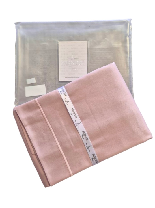 Дві наволочки Maison D'or (Рожевий, 50х70)