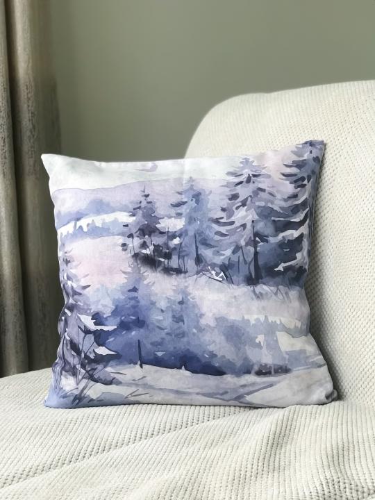 Наволочка Різдвяна Спокуса Сну digital print (Зима, 45х45)