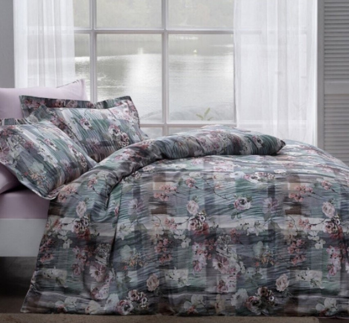 Постільна білизна Tivolyo Home сатин (Paprika, 200х220)