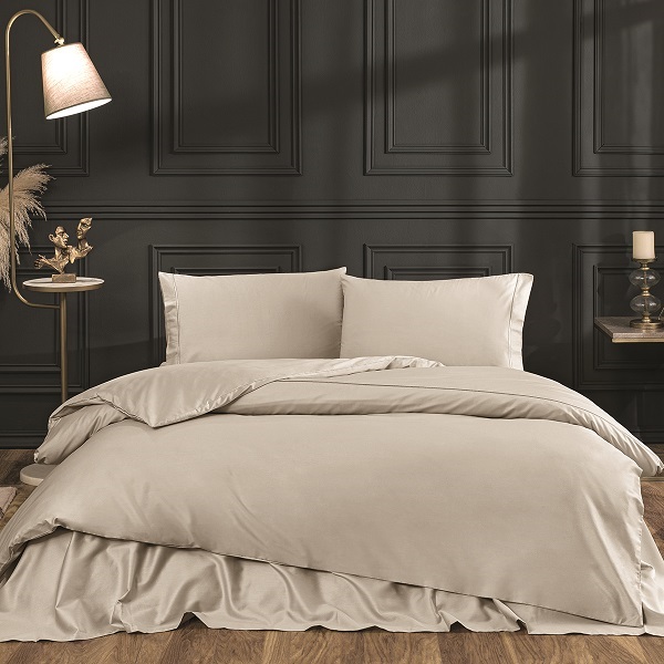 Постільна білизна Tivolyo Home Casual (Бежевий, 200х220)