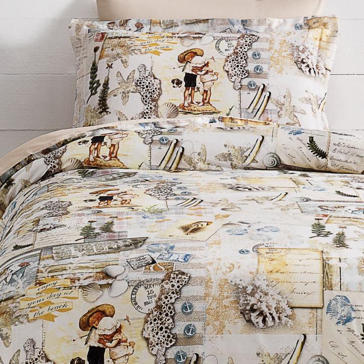 Постільна білизнаTivolyo Home сатин (Sea Side, 160х220)
