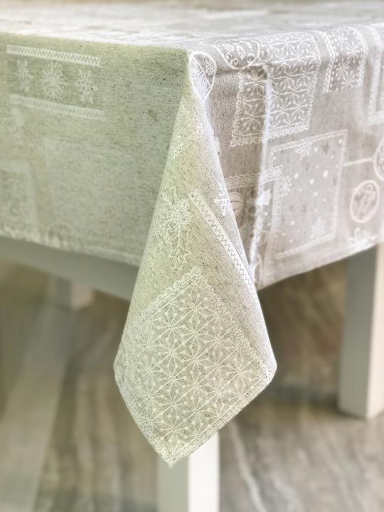 Новорічна Скатертина  VISATEX (Золотий)