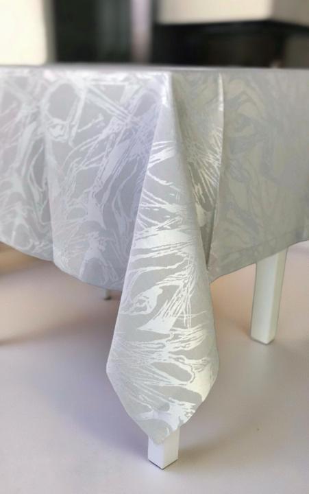 Скатертина Freziosa Lufa жакард (Білий, 150х220)