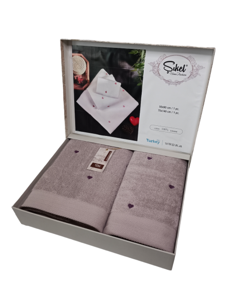 Набір рушників Sikel (В асортименті, 50/90  70/140)