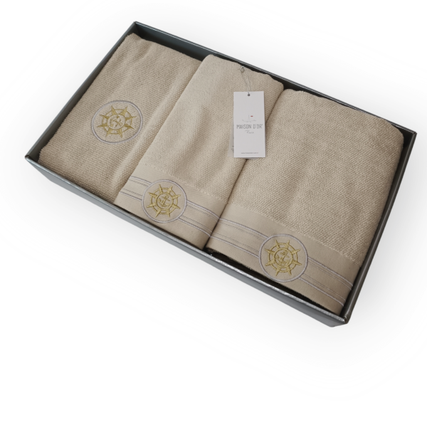 Набір рушників MAISON D`OR (ELEGANCE MARIN)