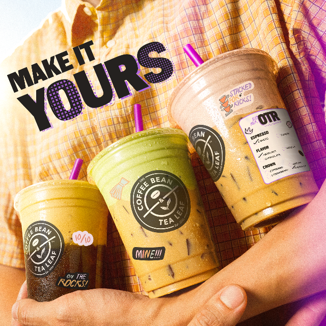 Upsize Your Drinks! 😎 discount at The Coffee Bean & Tea Leaf