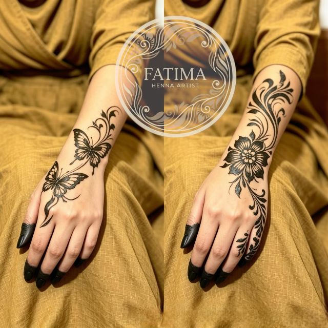 Bridal Package - Heavy Henna discount at Fatima Henna