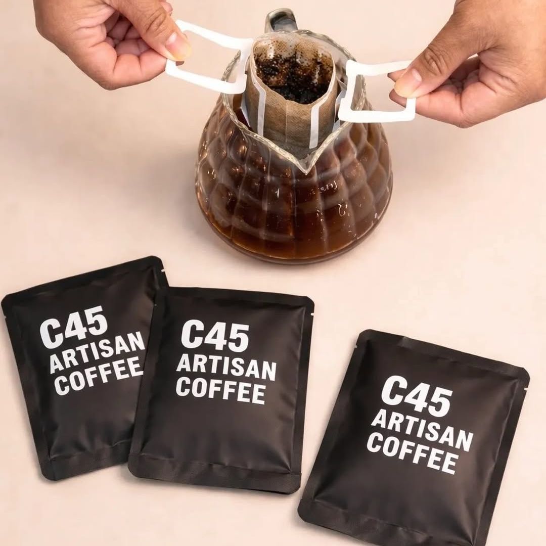 Buy 1 Coffee Get 1 COFFEE Free offer at C45 ARTISAN COFFEE