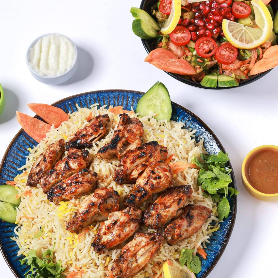 خصم 50% على البوفيه المفتوح 49 ﷼ offer at كباب الشامي