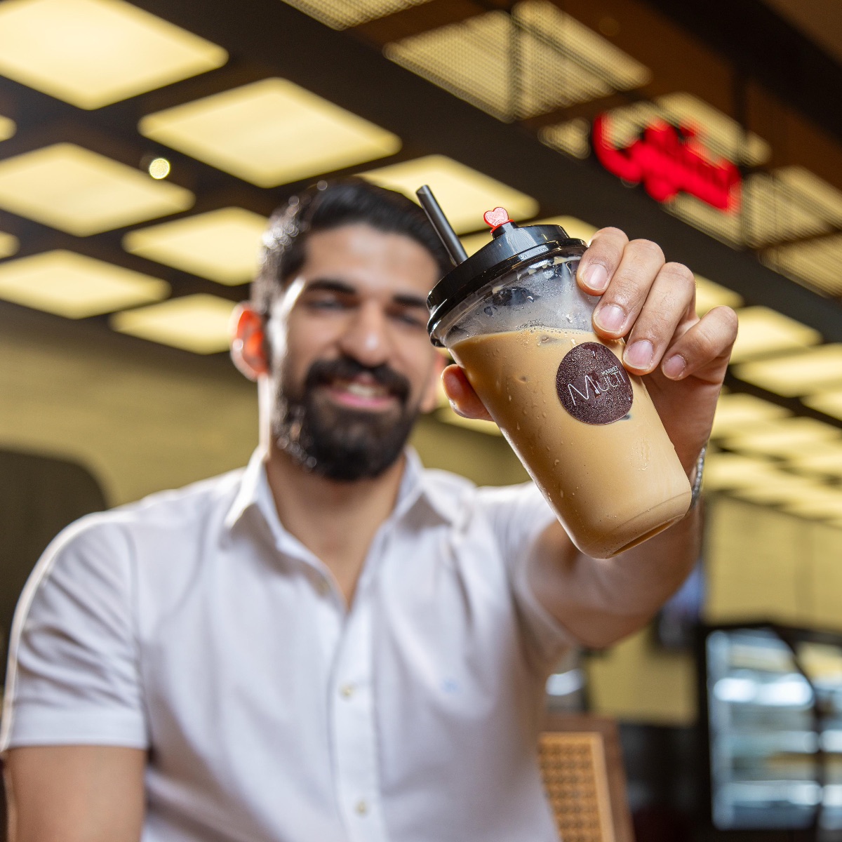 20% off on all of our hot & cold drinks! offer at Multi Market