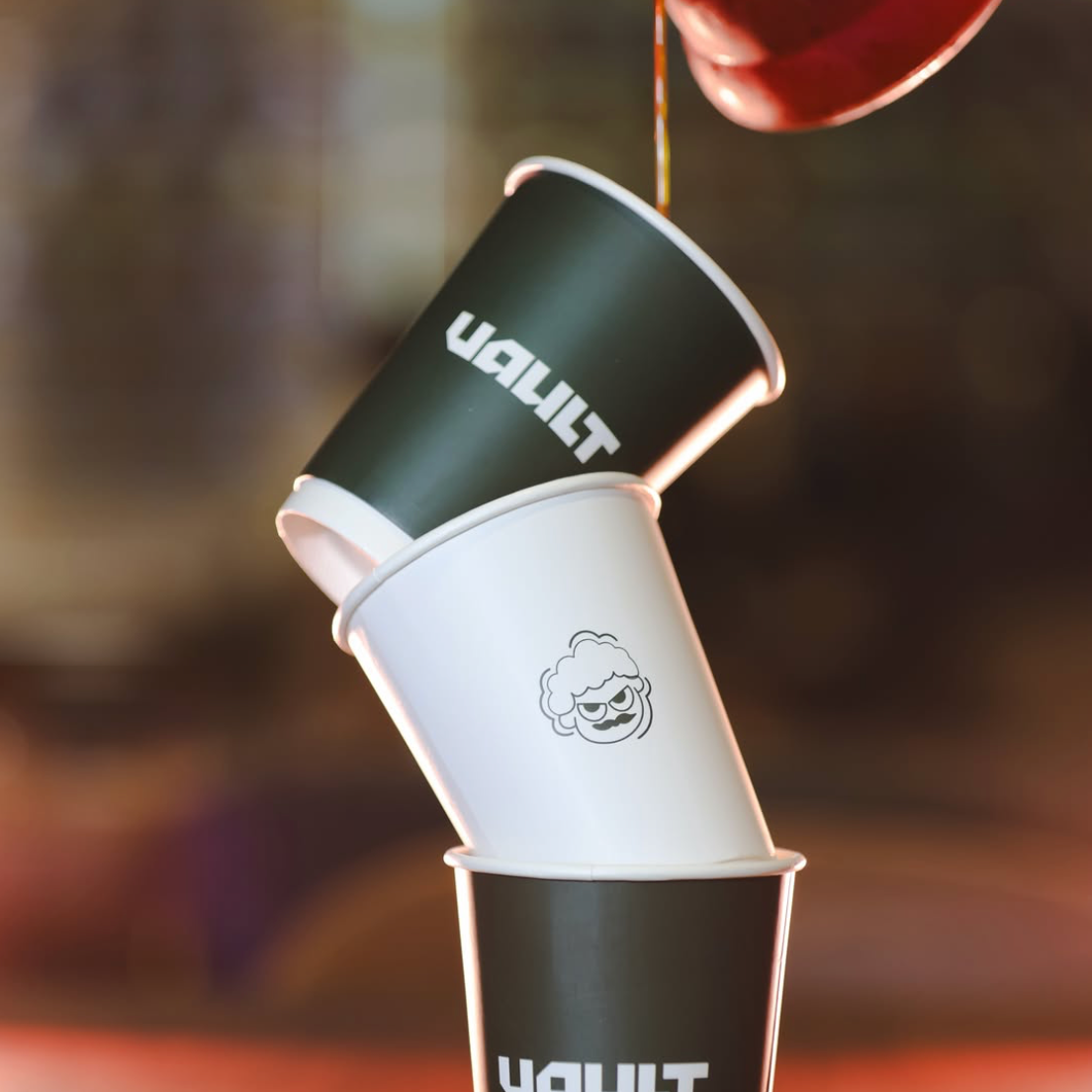 Buy Any 2 Beverages, Get the 3rd at 50% Off offer at Vault Cafe