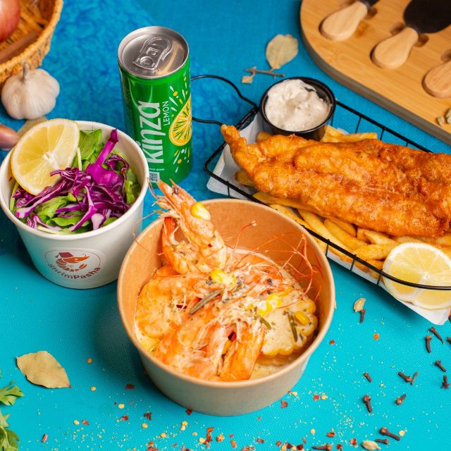 Fish & chips Offer discount at ShrimPasha