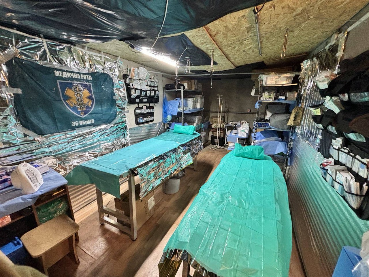 Obytný vůz pro lektory taktické medicíny