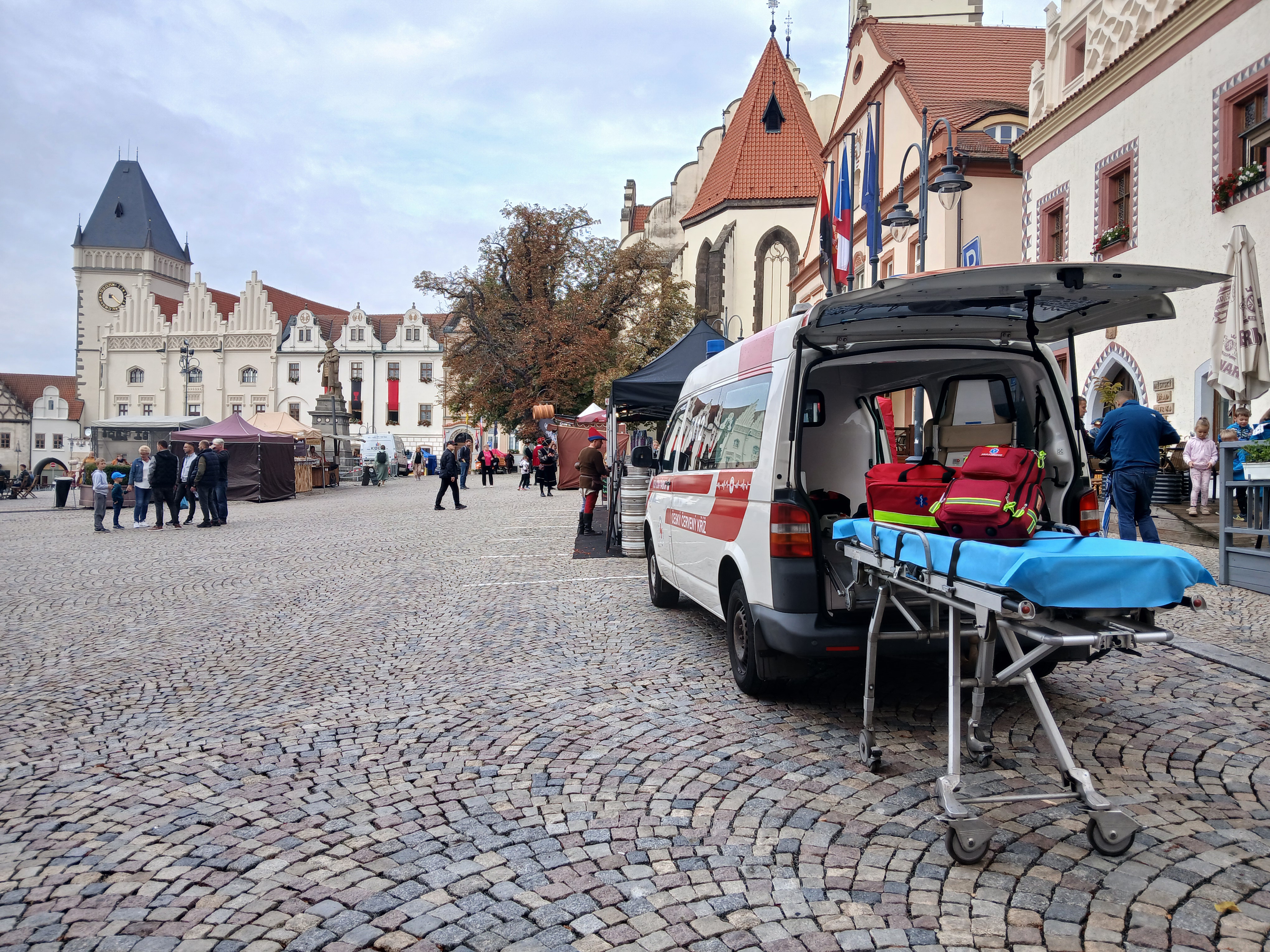 Materiální a věcné vybavení humanitární jednotky