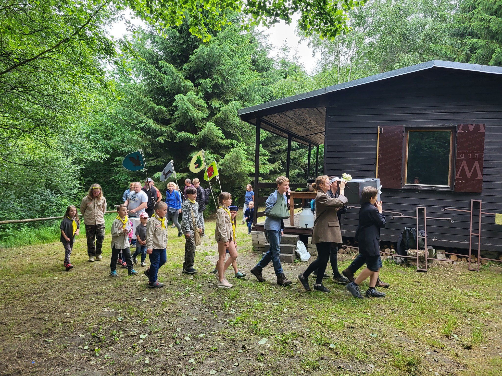 Skautská základna Brniště - projektová dokumentace