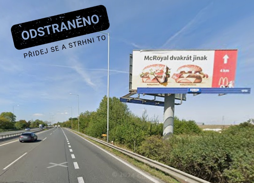 Chci Česko bez billboardů (Daňové přiznání pomáhá)